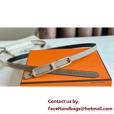 Hermes Roulis belt buckle & Reversible leather strap 13 mm 32 2023